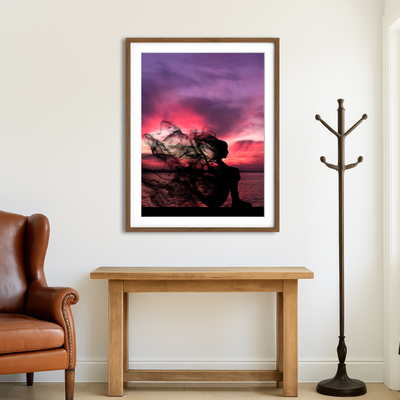 AUTO-MOCKUP ROOM | Sunset Feelings Wall Art