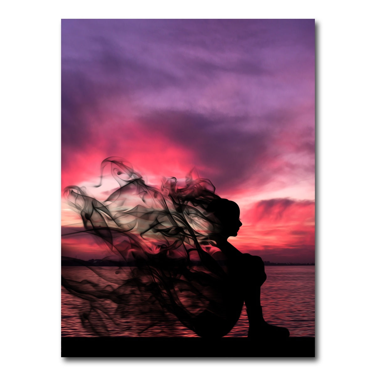 AUTO-MOCKUP WHITE | Sunset Feelings | 1 Piece | Gallery Wrap Canvas | group=3x4