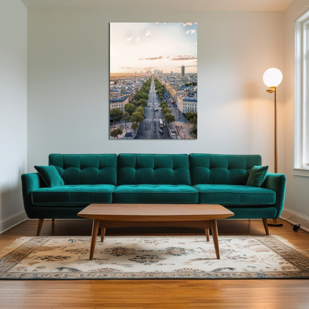 AUTO-MOCKUP ROOM | Sunset In Paris