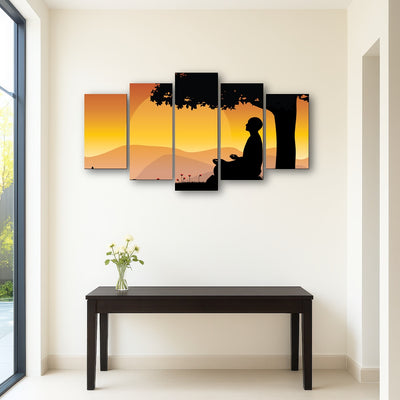 AUTO-MOCKUP ROOM | Sunset Meditation