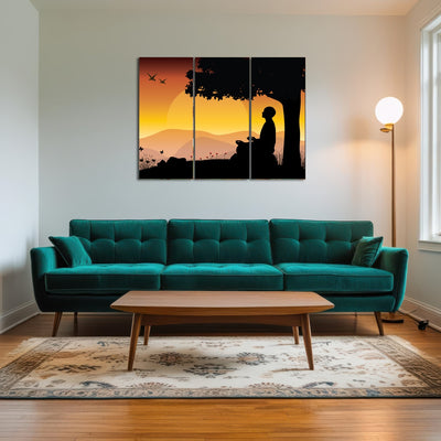 AUTO-MOCKUP ROOM | Sunset Meditation