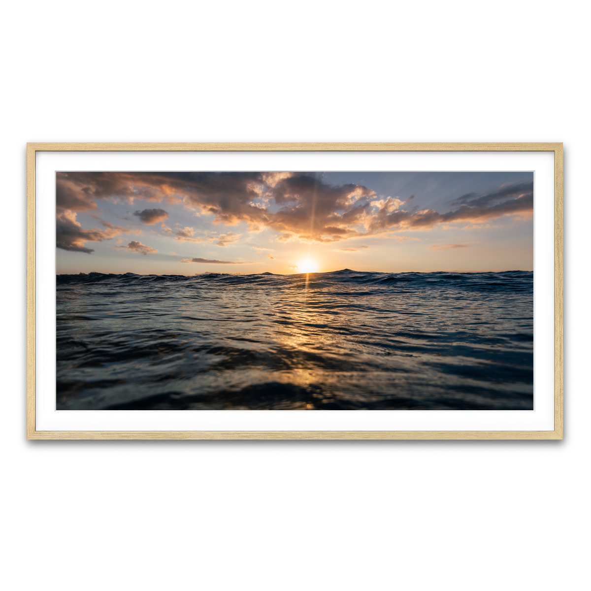 Framed Print 2x1 Natural