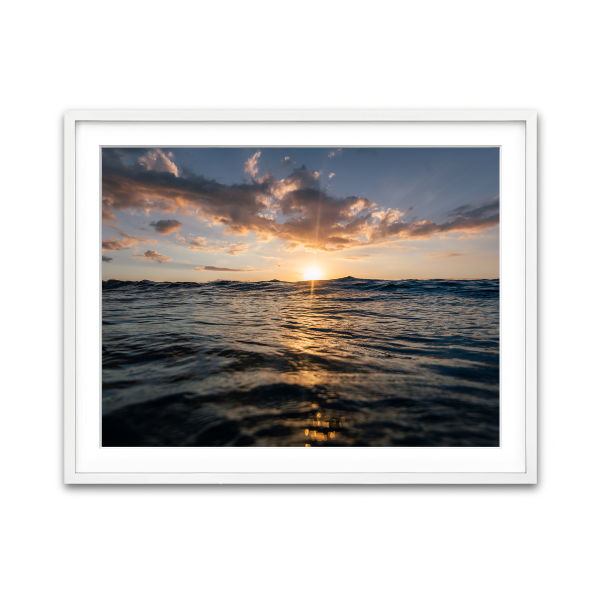 Framed Print 4x3 White