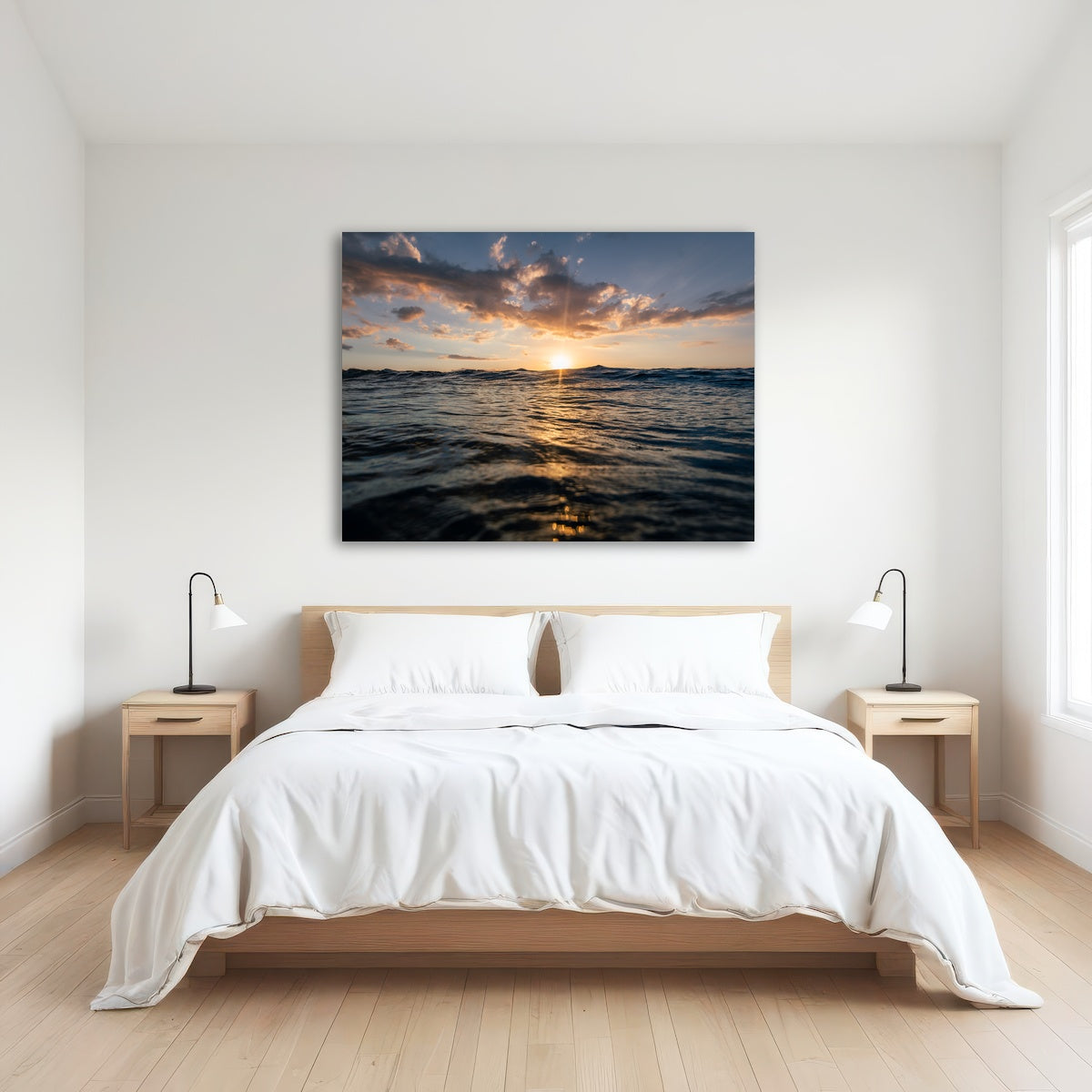AUTO-MOCKUP ROOM | Sunset Ocean