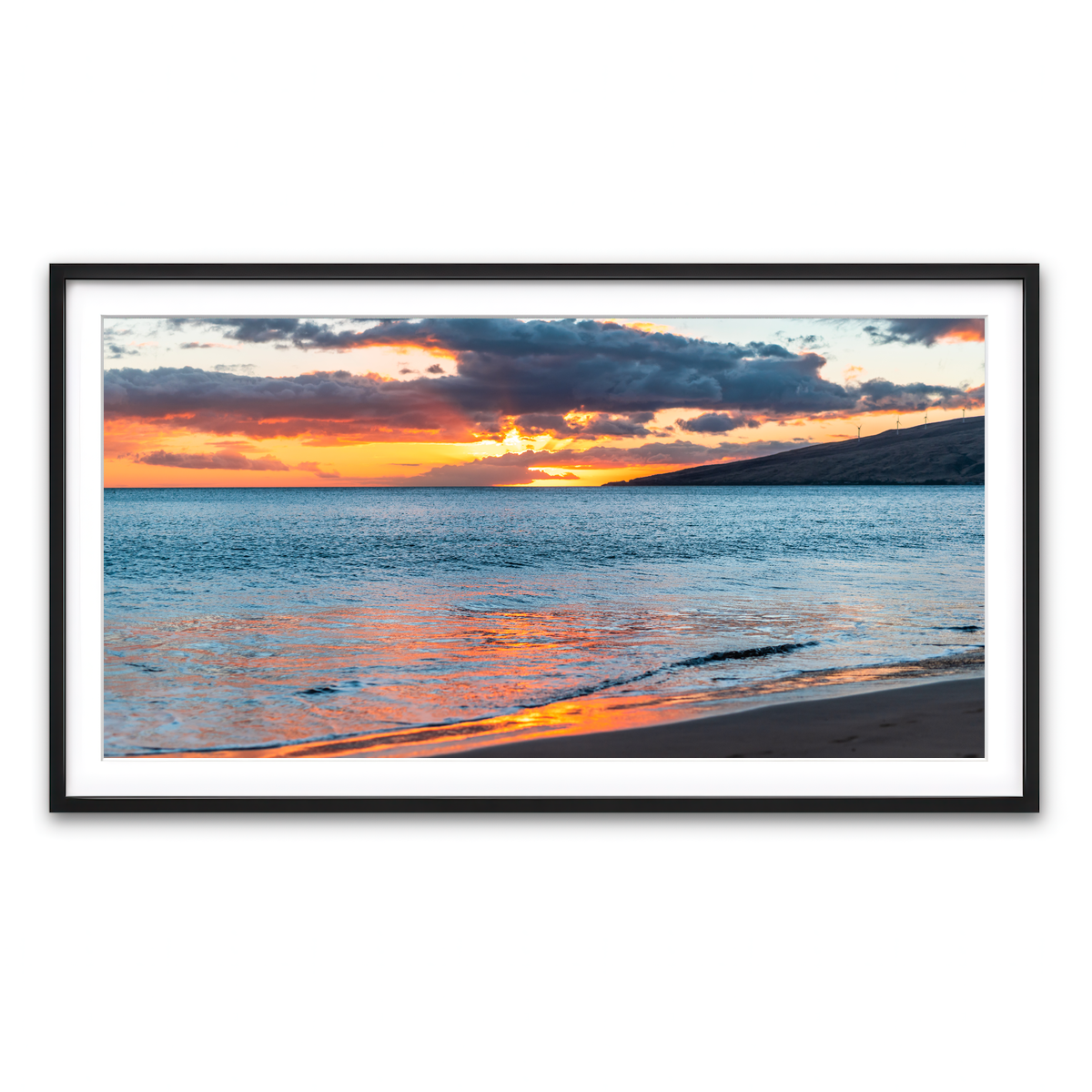 Framed Print 2x1 Black