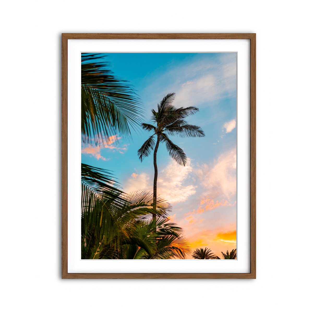 Framed Print 3x4 Walnut