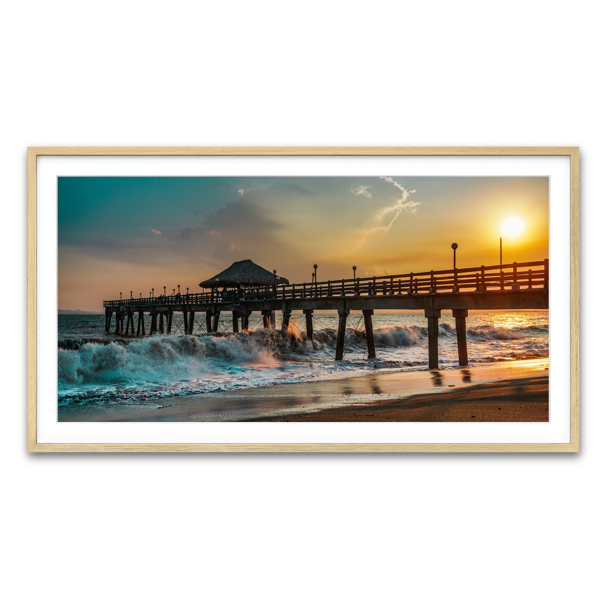 Framed Print 2x1 Natural
