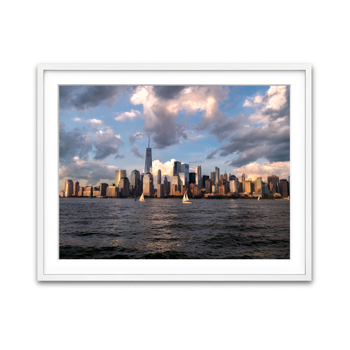 Framed Print 4x3 White