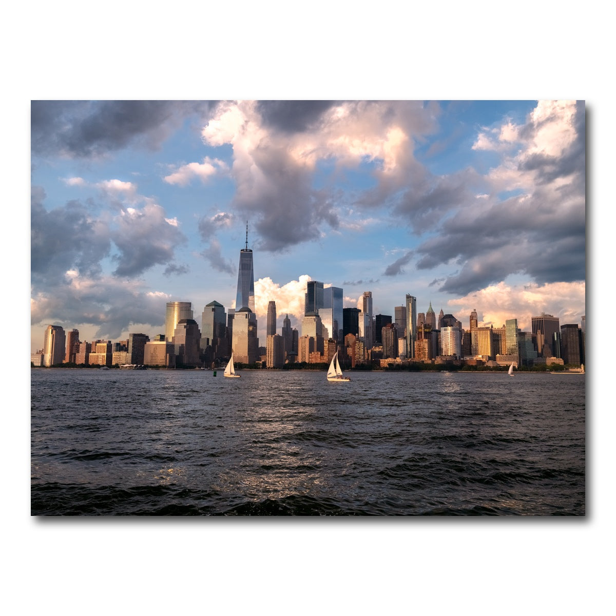 AUTO-MOCKUP WHITE | Sunset Sails | 1 Piece | Gallery Wrap Canvas | group=4x3