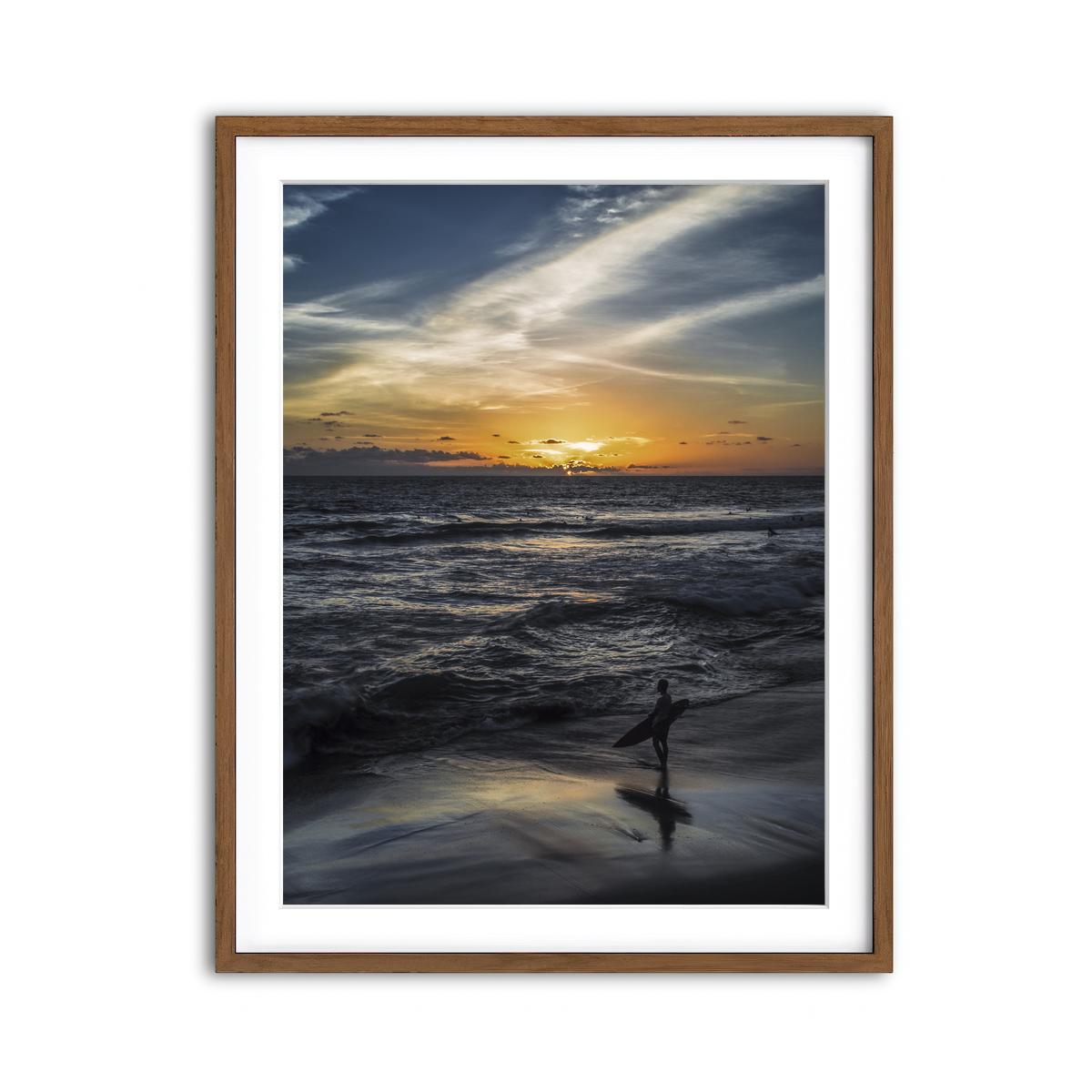 Framed Print 3x4 Walnut