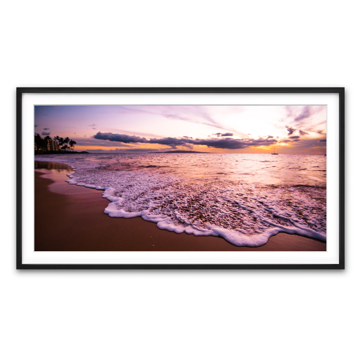 Framed Print 2x1 Black