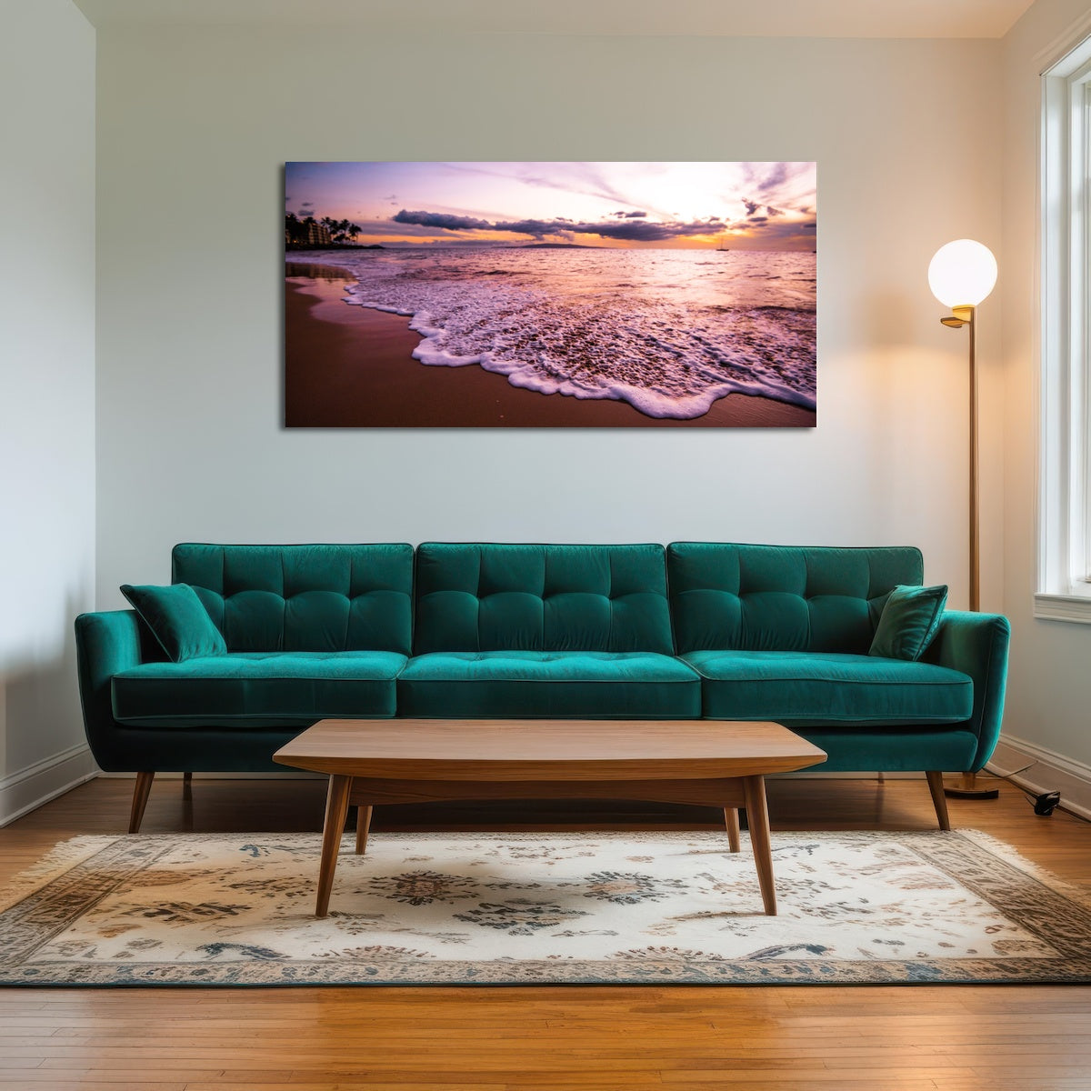 AUTO-MOCKUP ROOM | Sunset Waves