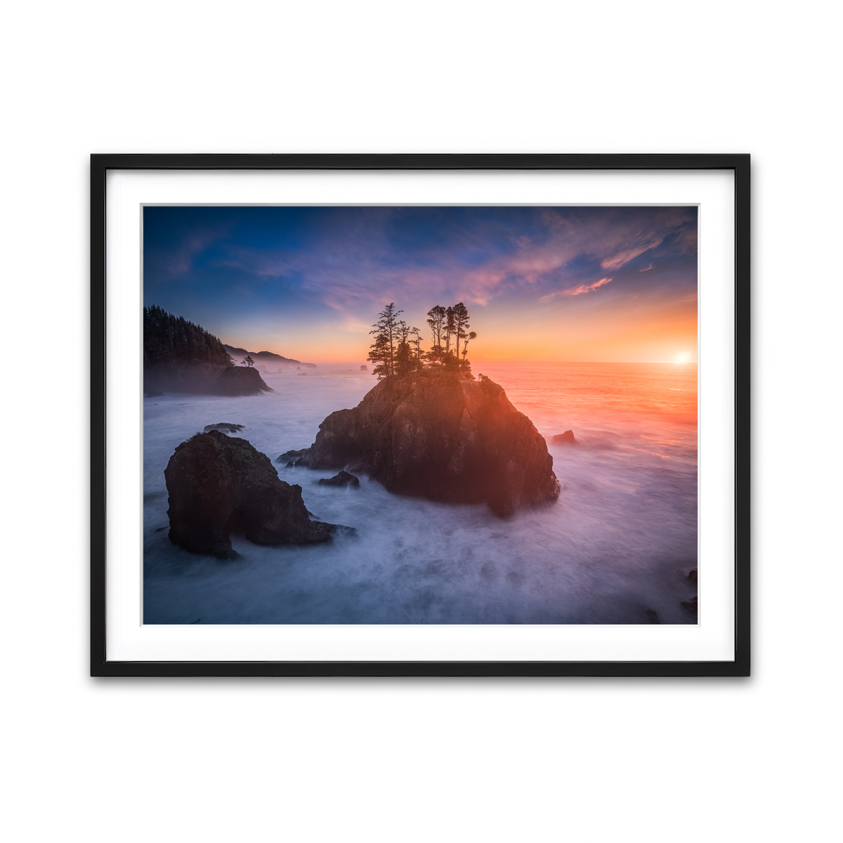 Framed Print 4x3 Black
