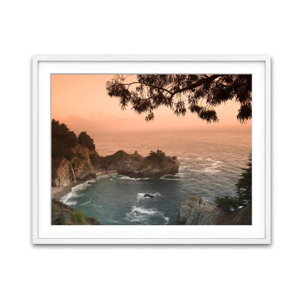 Framed Print 4x3 White
