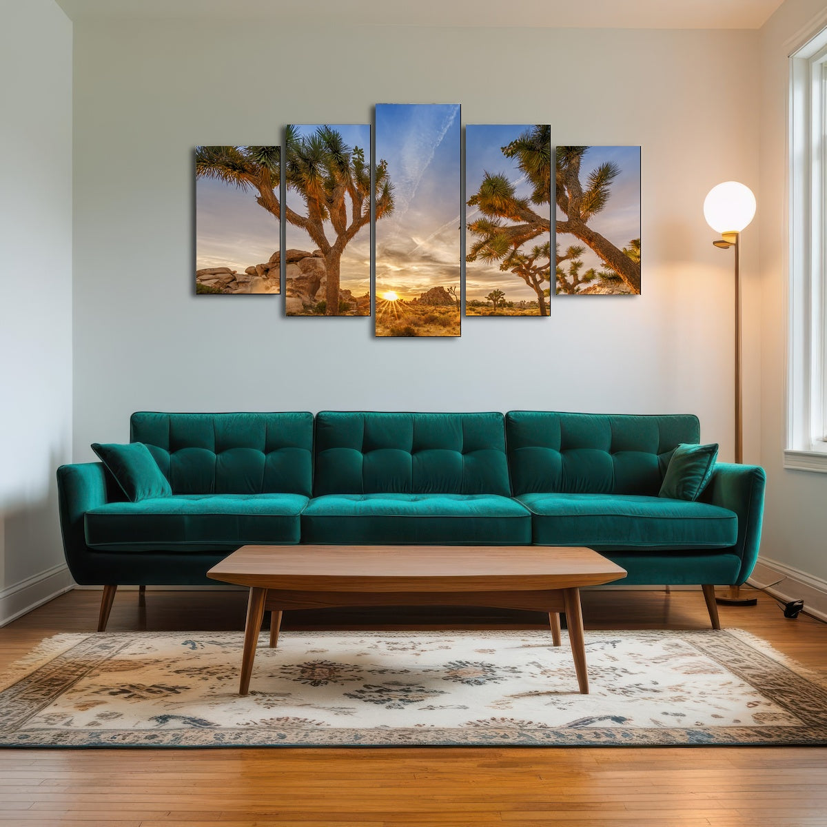 AUTO-MOCKUP ROOM | Sunset at Joshua Tree National Park