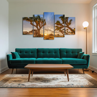 AUTO-MOCKUP ROOM | Sunset at Joshua Tree National Park