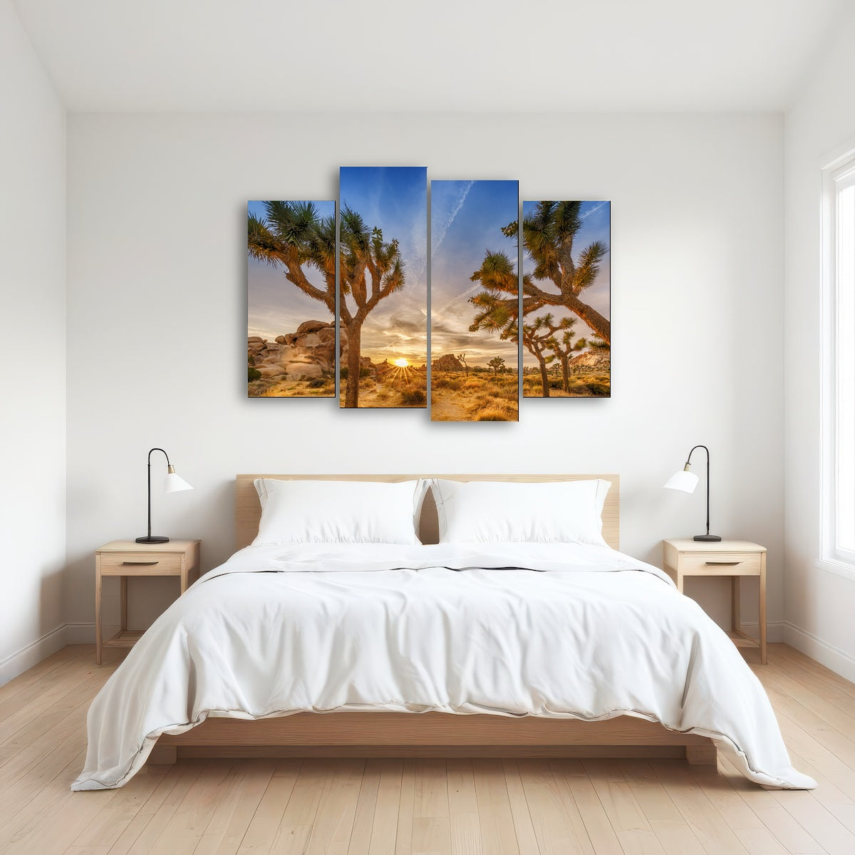 AUTO-MOCKUP ROOM | Sunset at Joshua Tree National Park