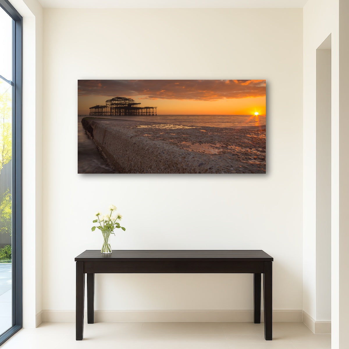 AUTO-MOCKUP ROOM | Sunset at West Pier