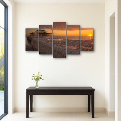 AUTO-MOCKUP ROOM | Sunset at West Pier