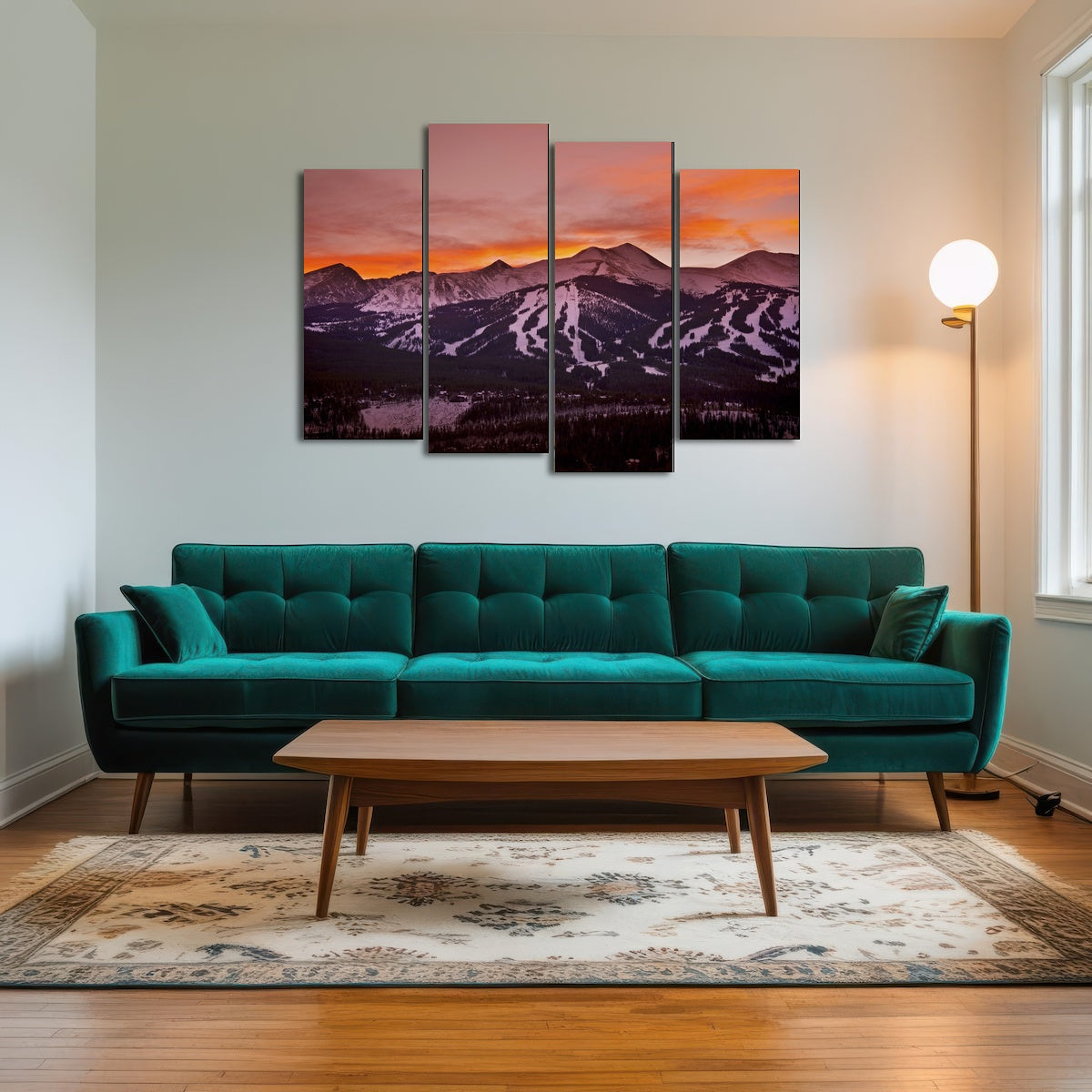 AUTO-MOCKUP ROOM | Sunset in Breckenridge