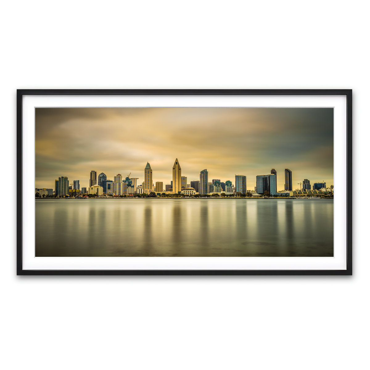 Framed Print 2x1 Black
