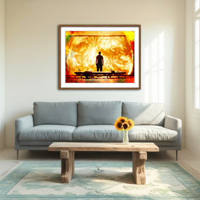 AUTO-MOCKUP ROOM | Sunshine Wall Art