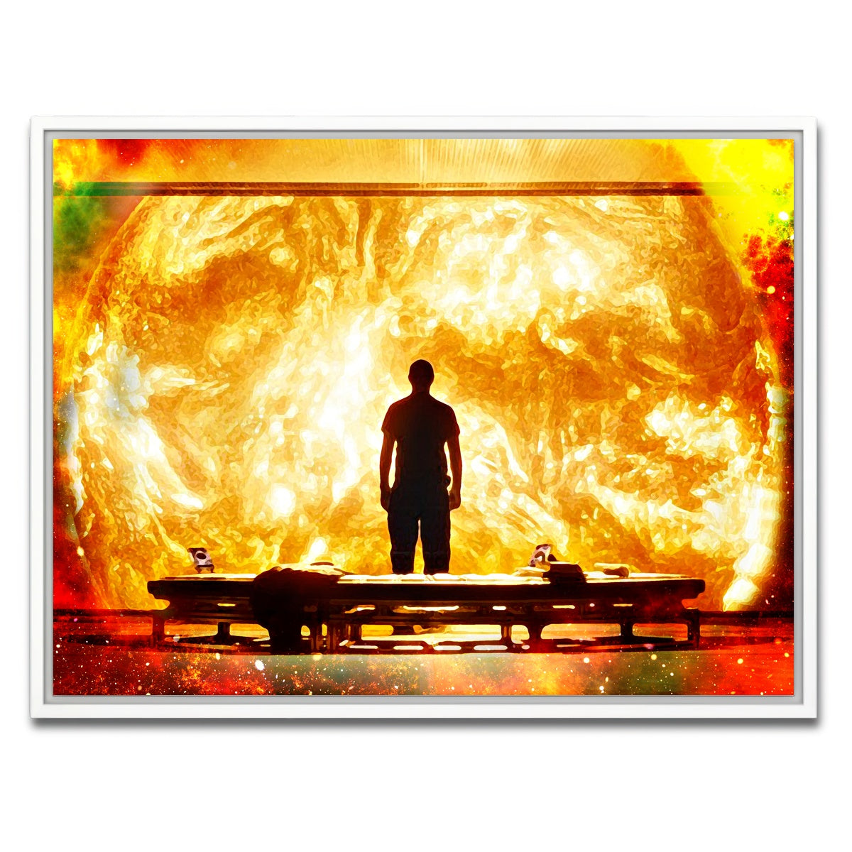 AUTO-MOCKUP WHITE | Sunshine | 1 Piece | White Framed Canvas | group=4x3