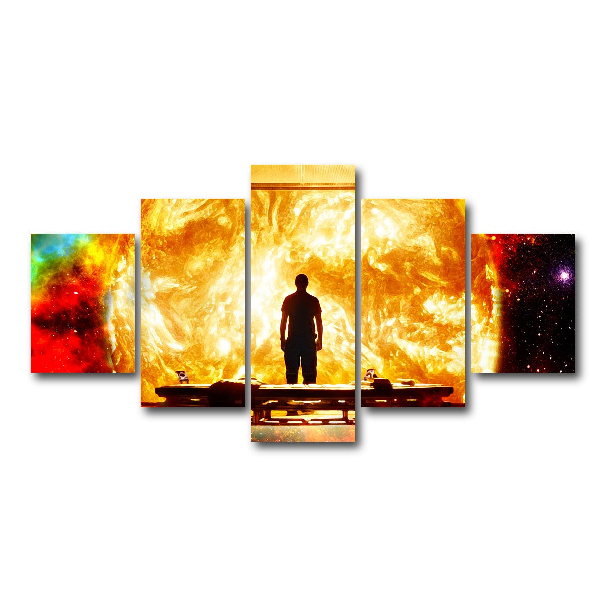 AUTO-MOCKUP WHITE | Sunshine | 5 Piece | Gallery Wrap Canvas | group=5_short