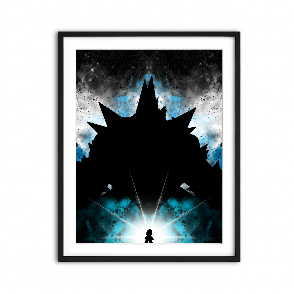 Framed Print 3x4 Black