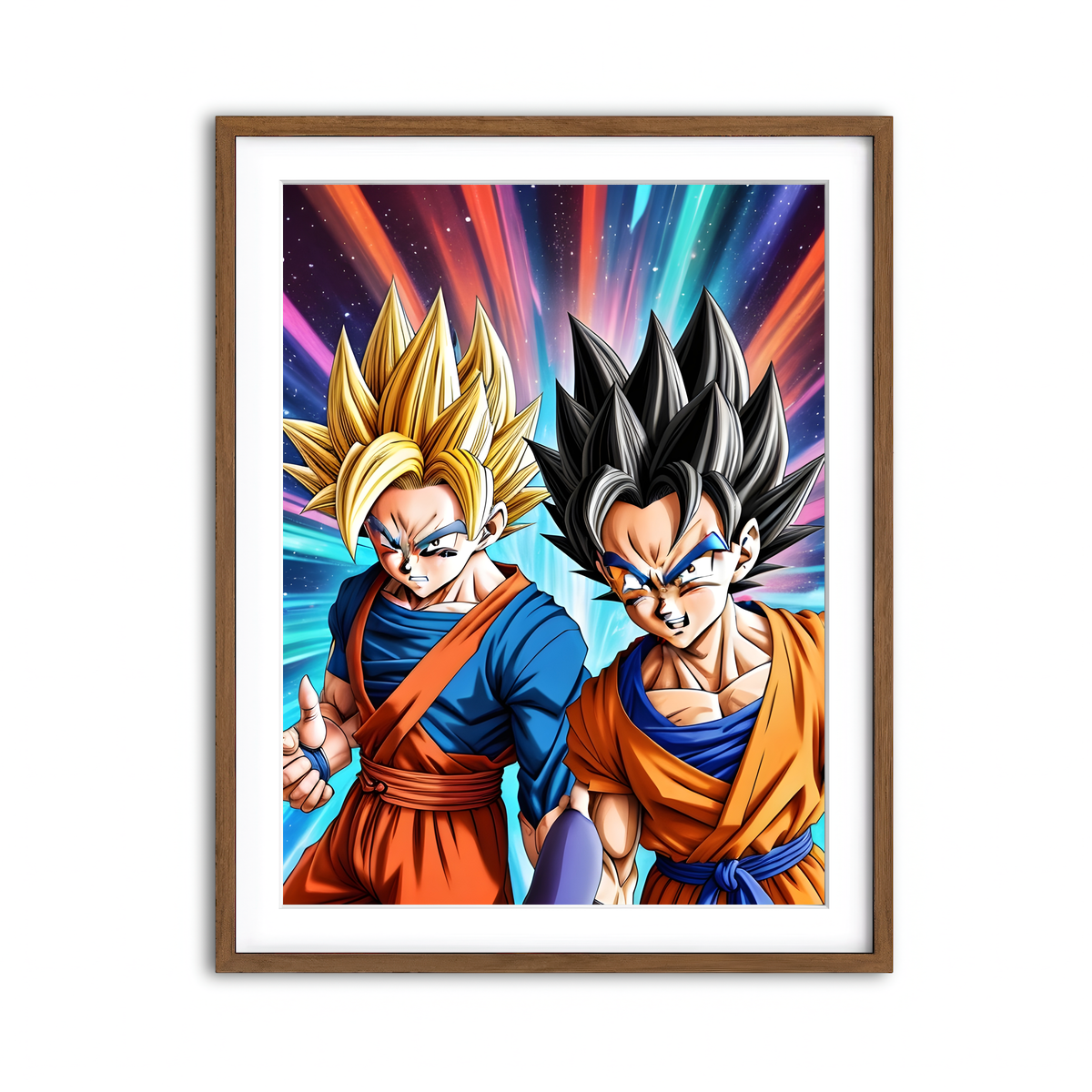 Framed Print 3x4 Walnut