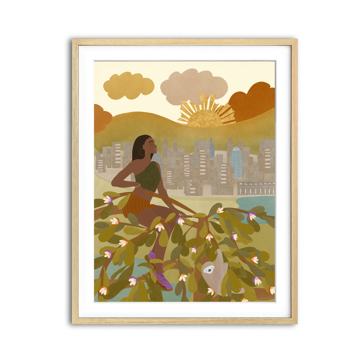 Framed Print 3x4 Natural