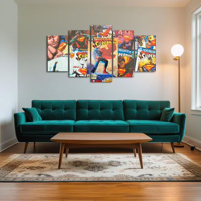 AUTO-MOCKUP ROOM | Superman comic books