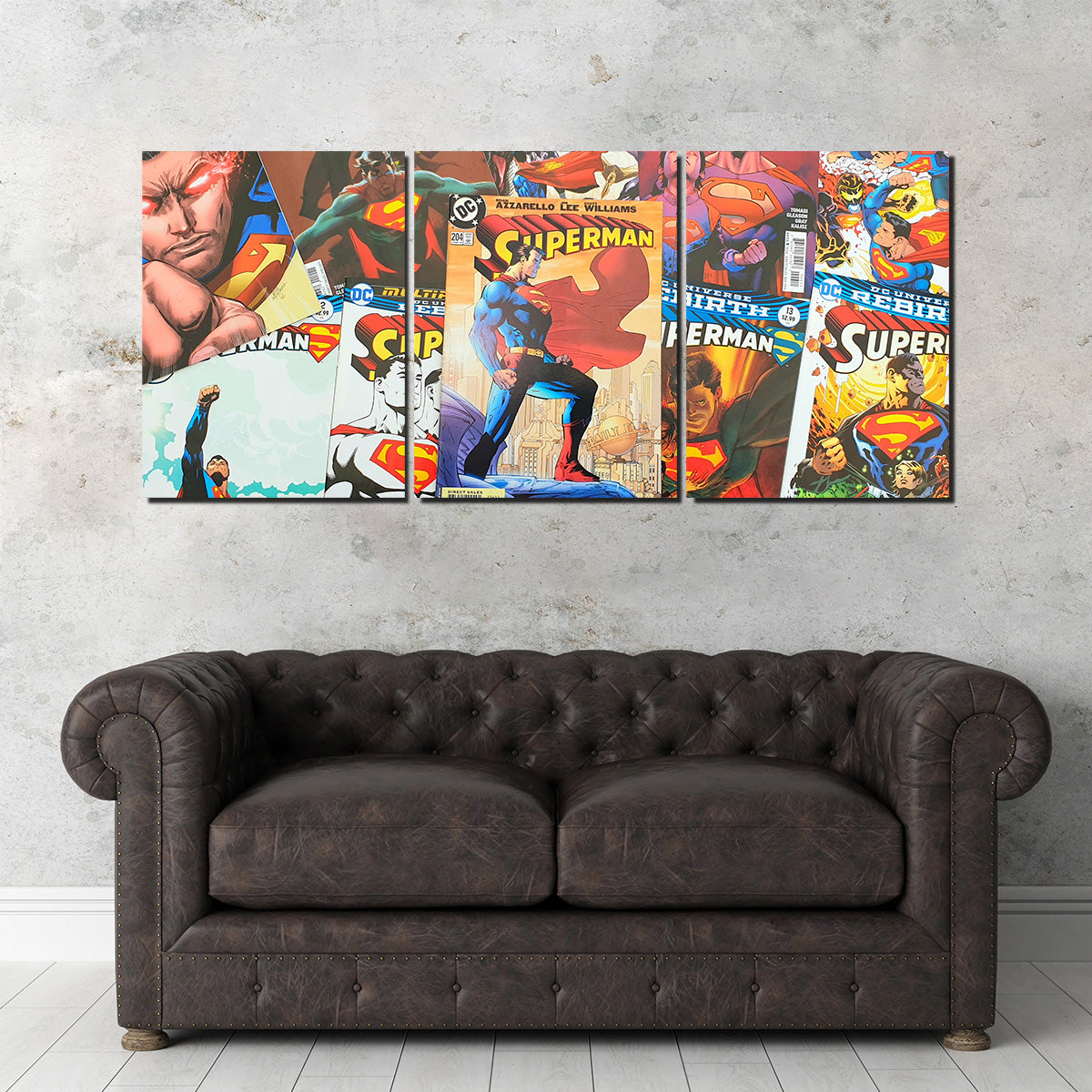 Superman Comic Books Wall Art