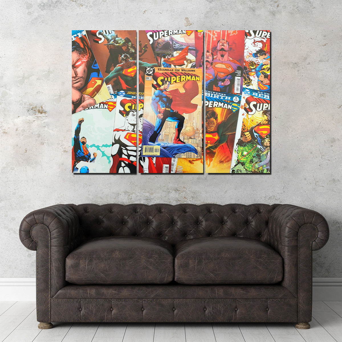 Superman Comic Books Wall Art