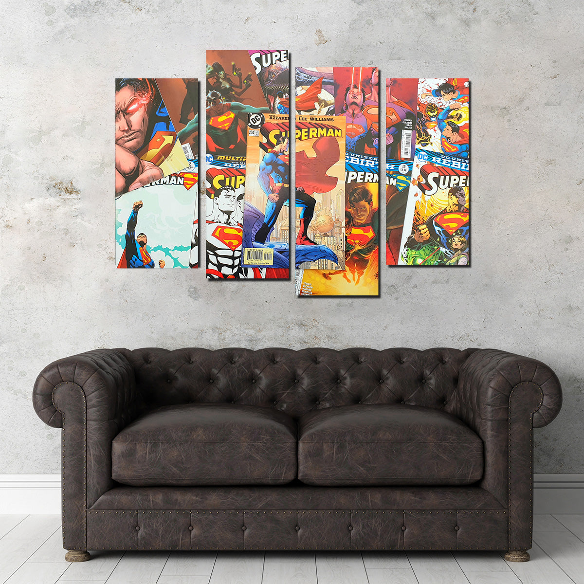 Superman Comic Books Wall Art