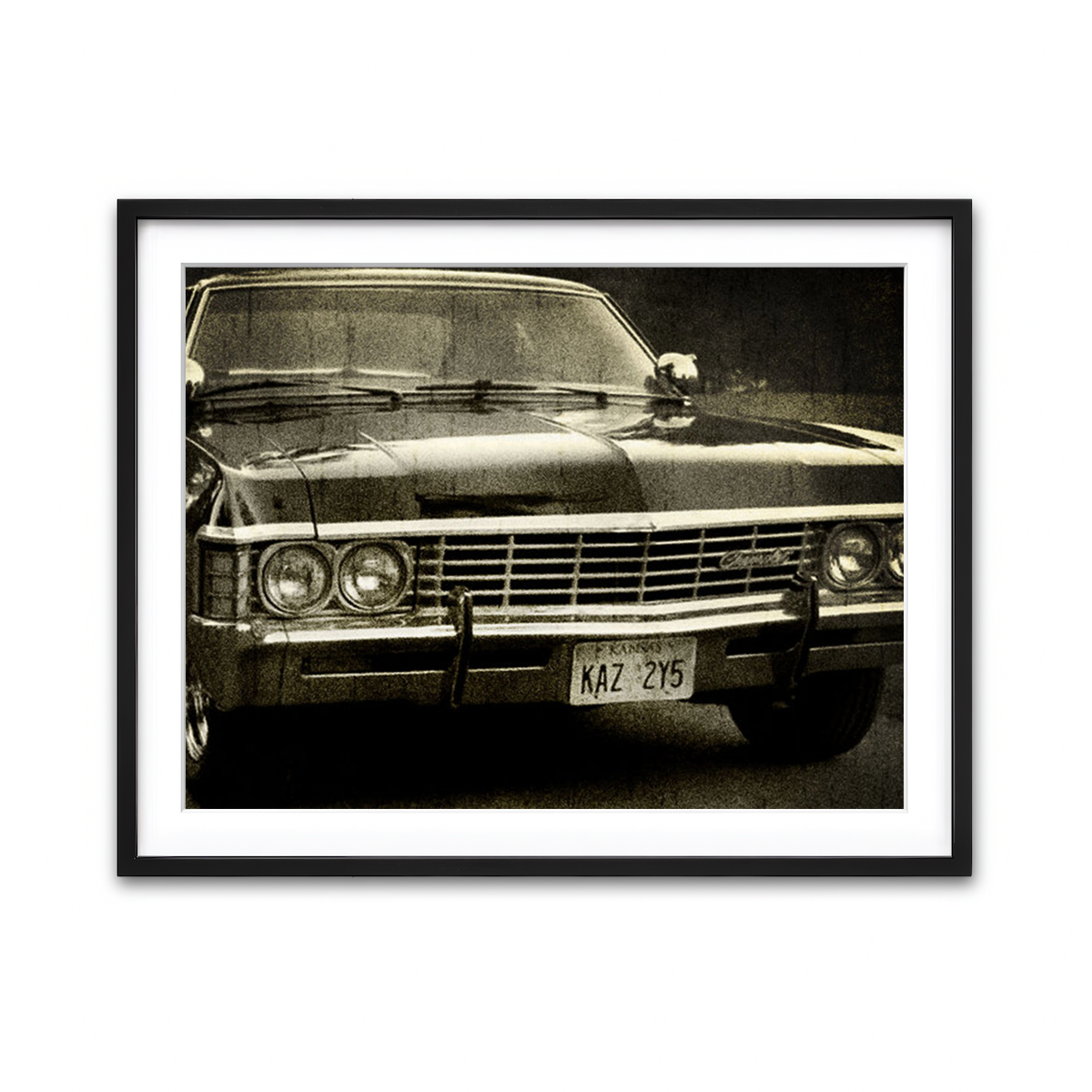 Framed Print 4x3 Black