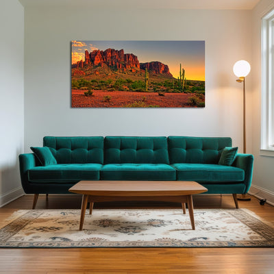 AUTO-MOCKUP ROOM | Superstition Mountains Sunset