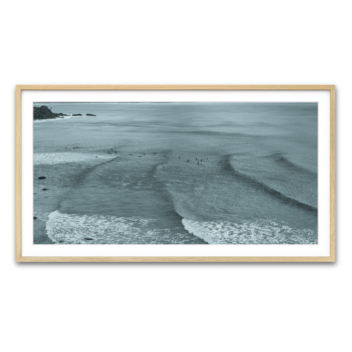 Framed Print 2x1 Natural