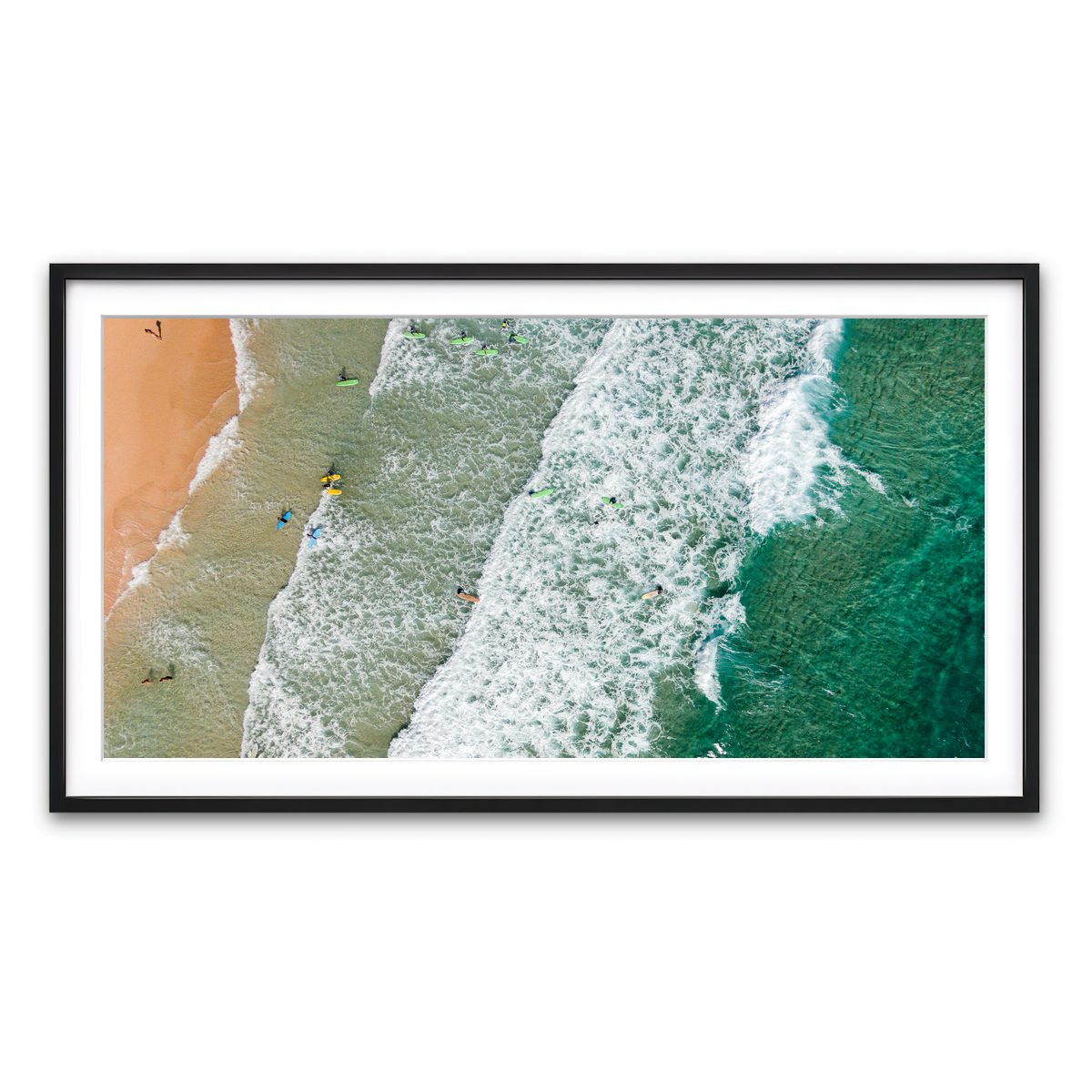 Framed Print 2x1 Black