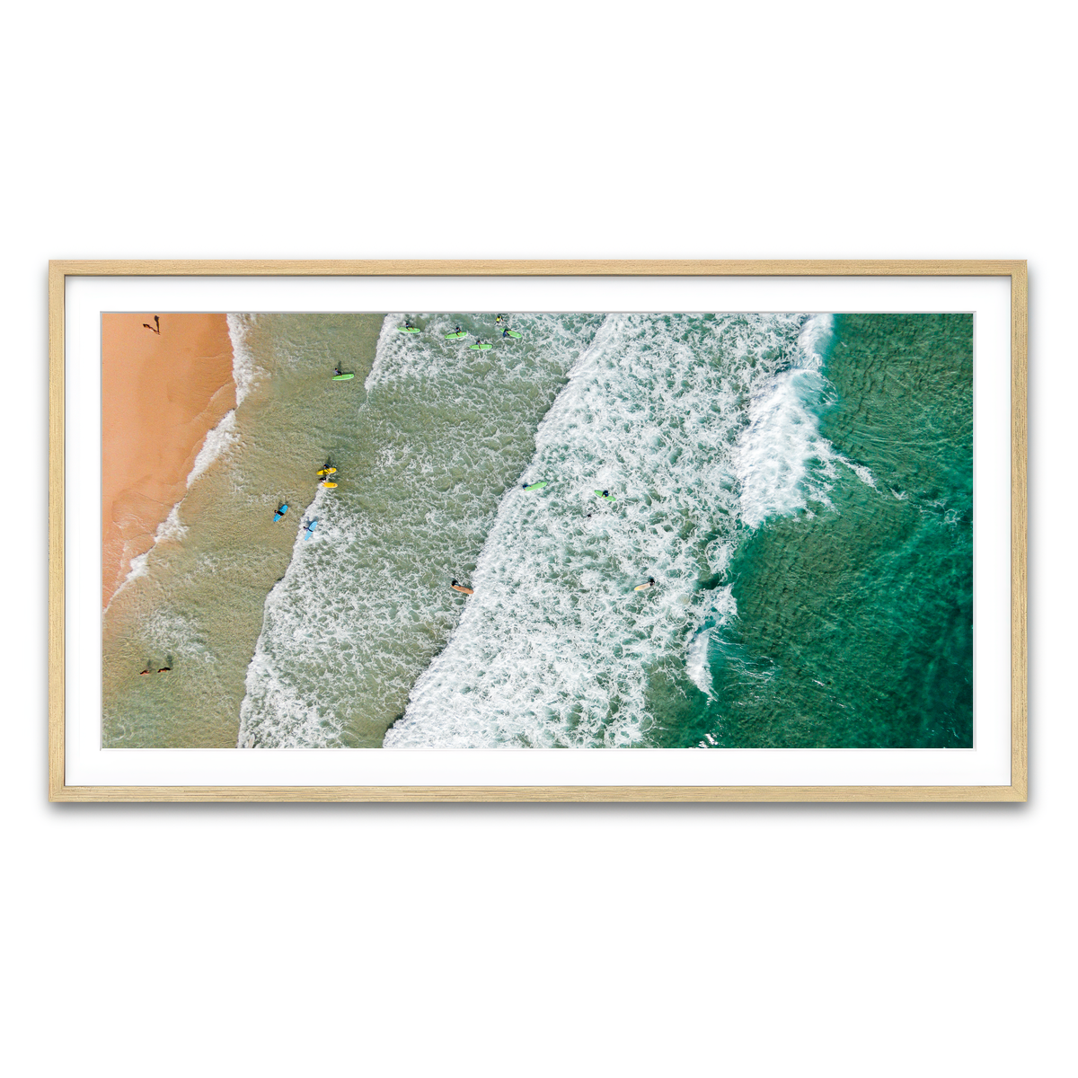Framed Print 2x1 Natural