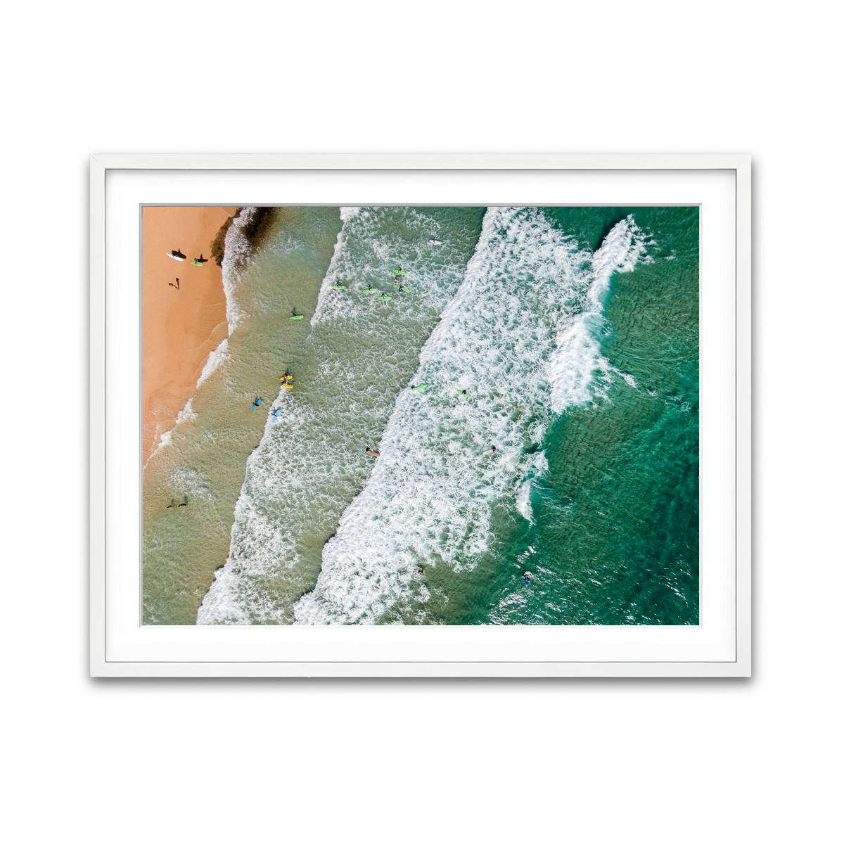 Framed Print 4x3 White