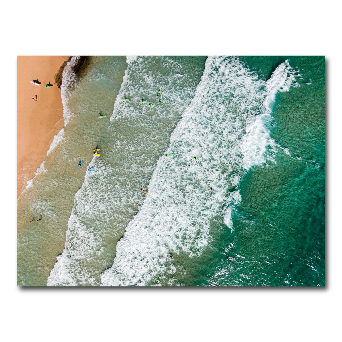 AUTO-MOCKUP WHITE | Surfs Up | 1 Piece | Gallery Wrap Canvas | group=4x3