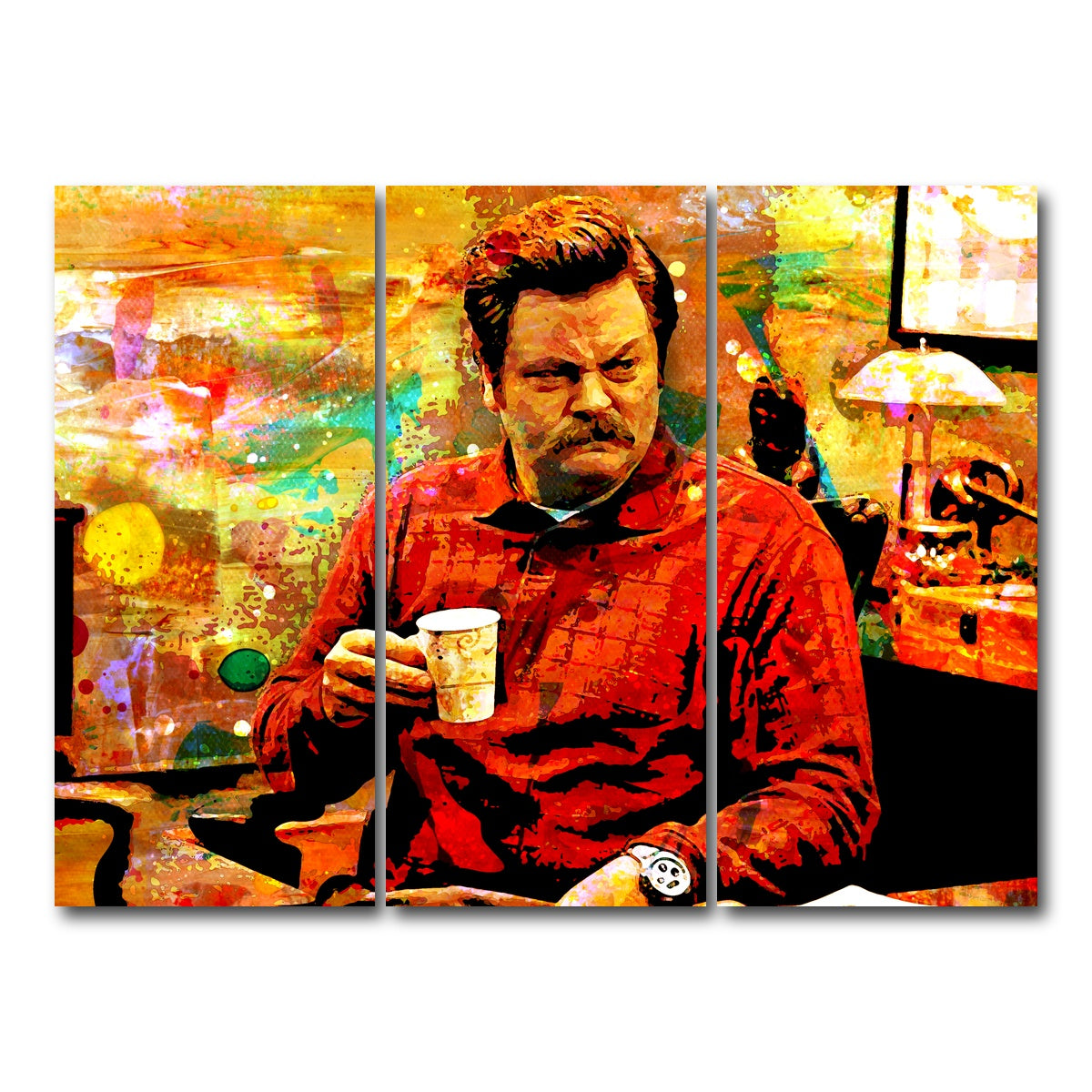 AUTO-MOCKUP WHITE | Swanson | 3 Piece | Gallery Wrap Canvas | group=8x18