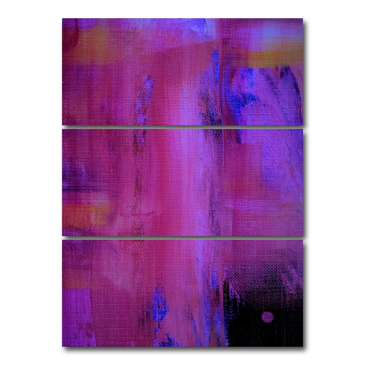 AUTO-MOCKUP WHITE | Sweeet Stuff | 3 Piece | Gallery Wrap Canvas | group=8x18_stacked