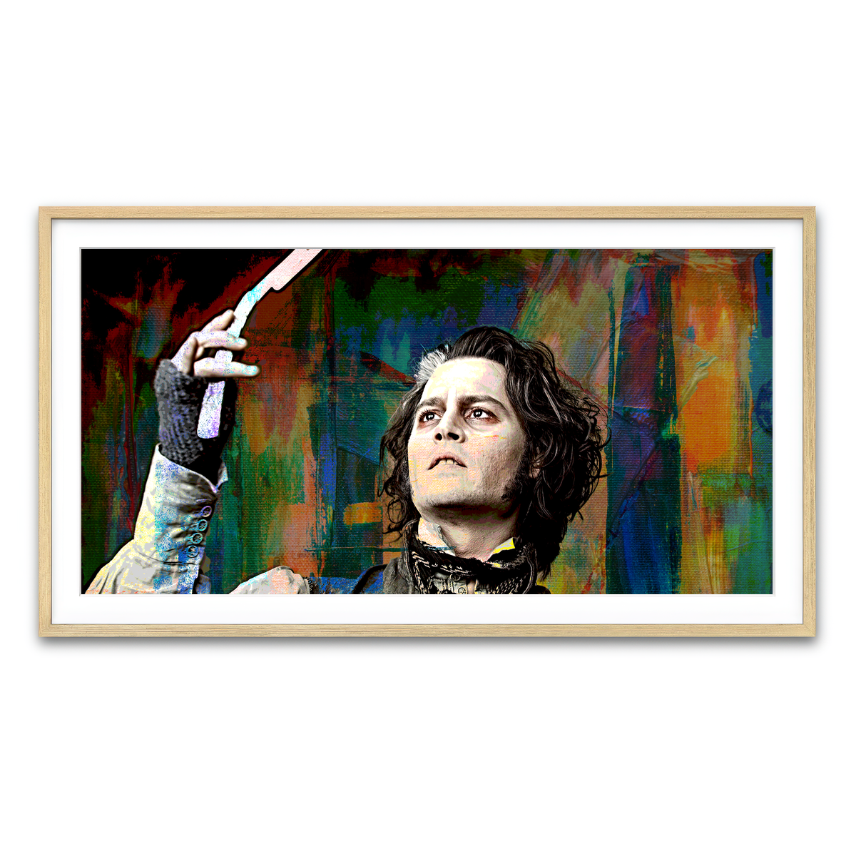 Framed Print 2x1 Natural