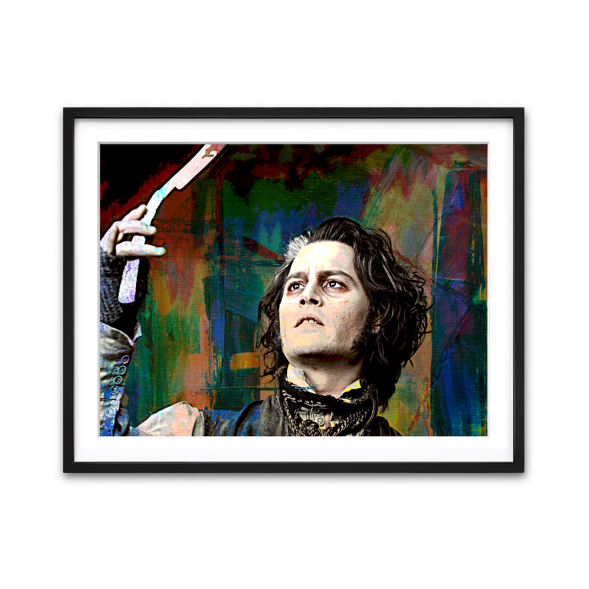 Framed Print 4x3 Black