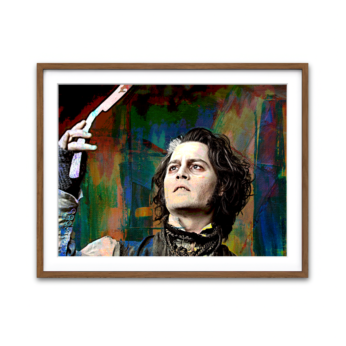 Framed Print 4x3 Walnut