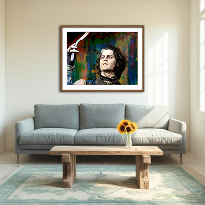 AUTO-MOCKUP ROOM | Sweeney Todd Wall Art