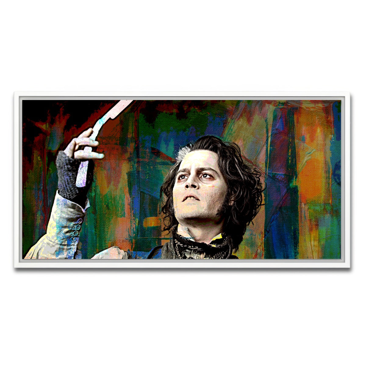 AUTO-MOCKUP WHITE | Sweeney Todd | 1 Piece | White Framed Canvas | group=2x1
