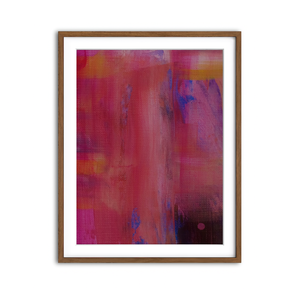 Framed Print 3x4 Walnut